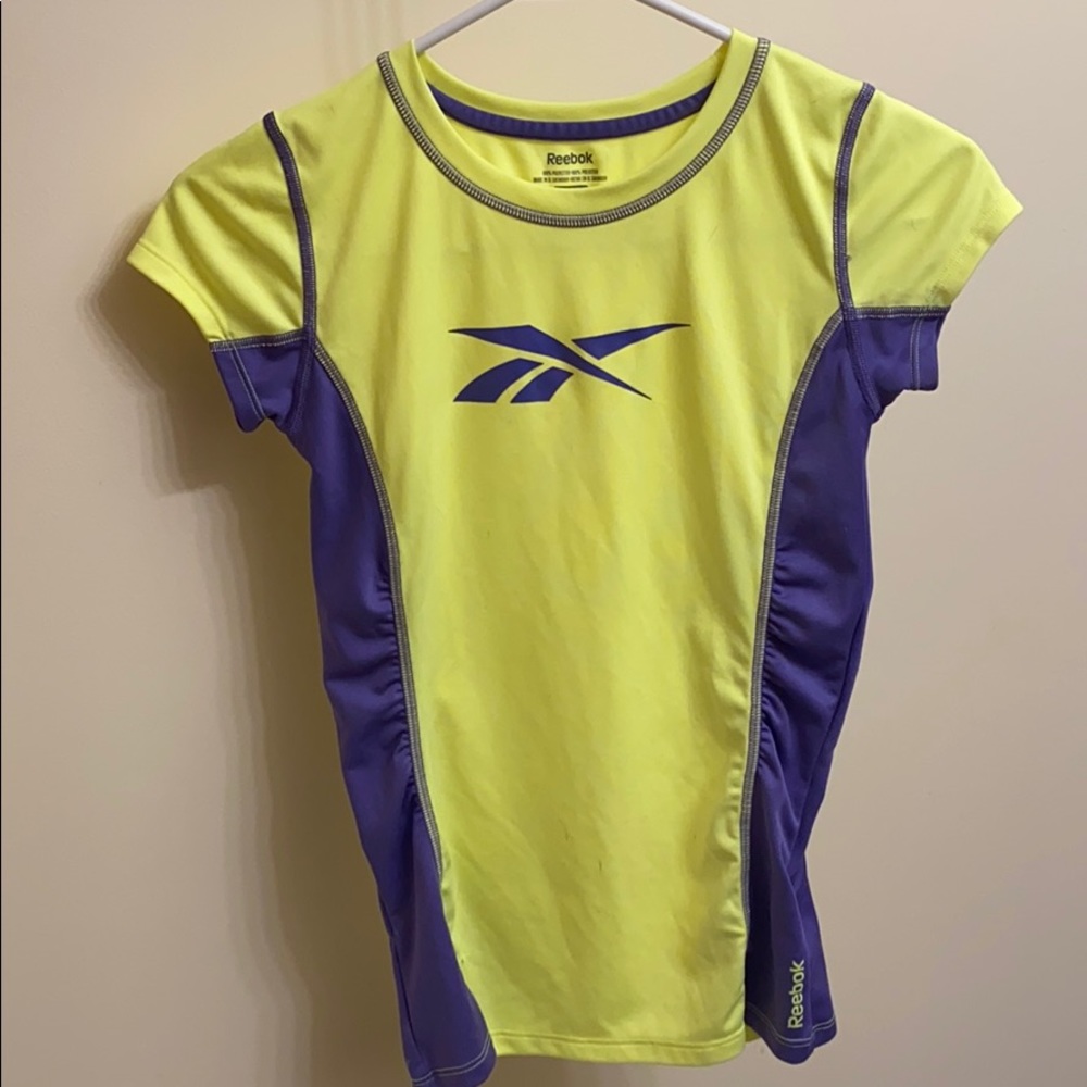 Neon Reebok Dri-Fit Shirt XS